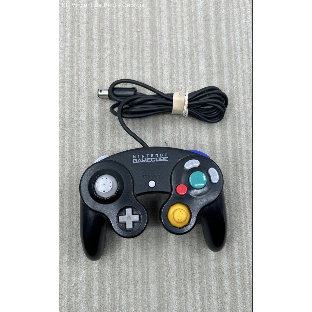 Nintendo GameCube Controller - Black | OEM | Tight Joysticks Tested Working Look